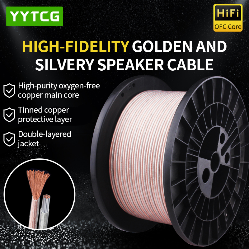 YYTCG DIY HIFI Audio Cable Oxy - Audio Home Cinema ulasan dan harga